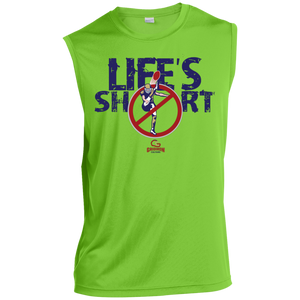 LIFE'S SHORT - DON'T PUNT Sleeveless Performance Shirt