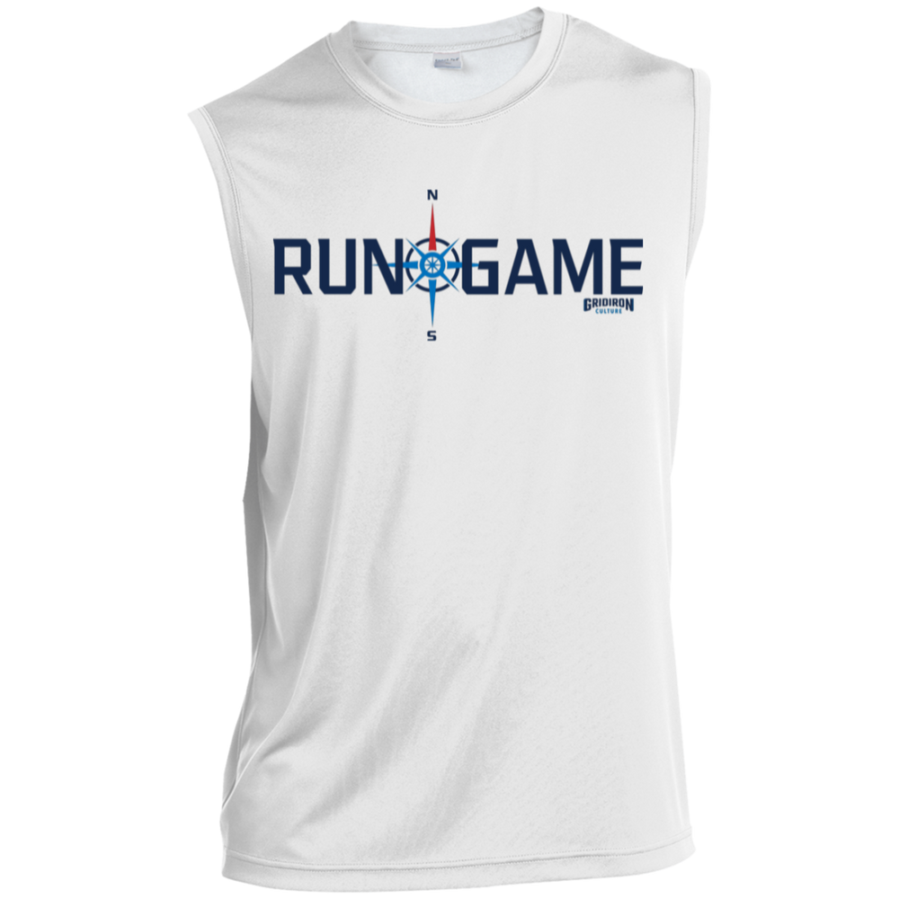 RUN GAME Sleeveless Performance Shirt