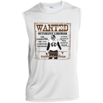 WANTED: LINEMAN Sleeveless Performance Shirt