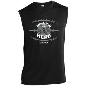 WINNING STARTS HERE Sleeveless Performance Shirt