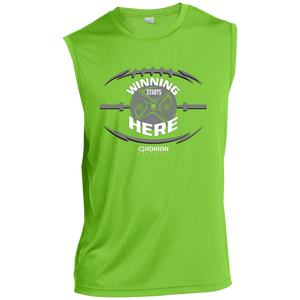 WINNING STARTS HERE Sleeveless Performance Shirt