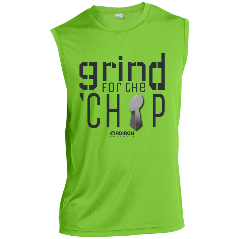 GRIND FOR THE CHIP Sleeveless Performance Shirt